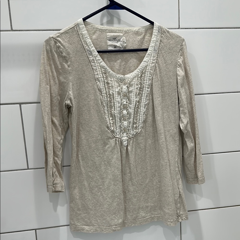 H&M - LOGG Women's Cream Top